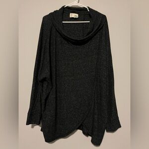 Anthropologie Light Grey Sweater XL